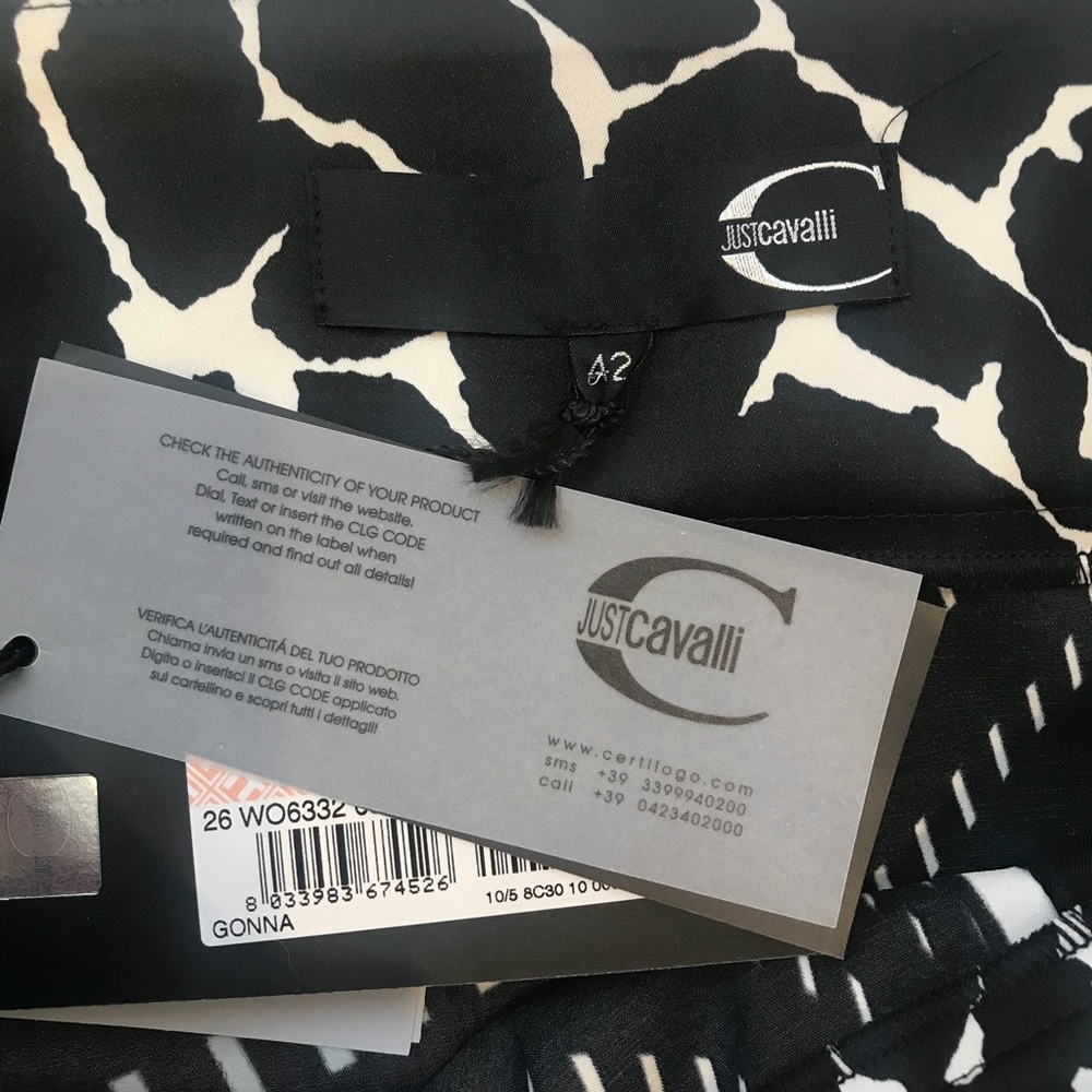 JUST CAVALLI Skirt Sz 42 - Picture 4 of 5